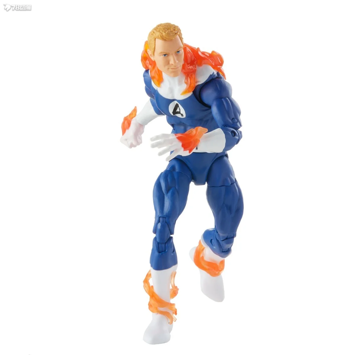 Original Marvel Legends Fantastic Four Retro Wave Human Torch Invisible Woman Action Figure Toy Gifts For Kids