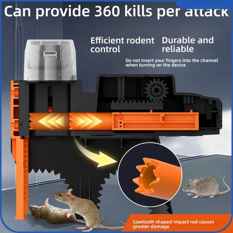 The 2026 New Indoor Household Fully Automatic and Super Strong Continuous Black Technology Mouse Catching Device