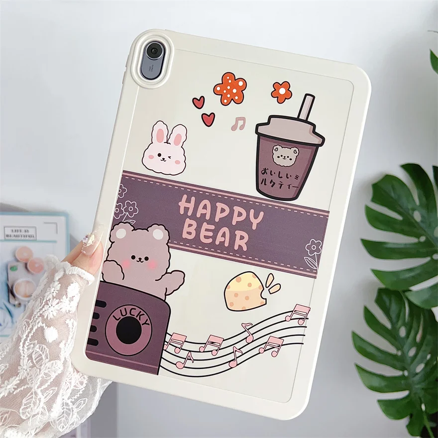 For Huawei Matepad 11.5S 2024 Case TPU Back Sheel For Huawei Matepad 11.5 Air11.5 Cover Picture Frame Color Painting Tablet Case