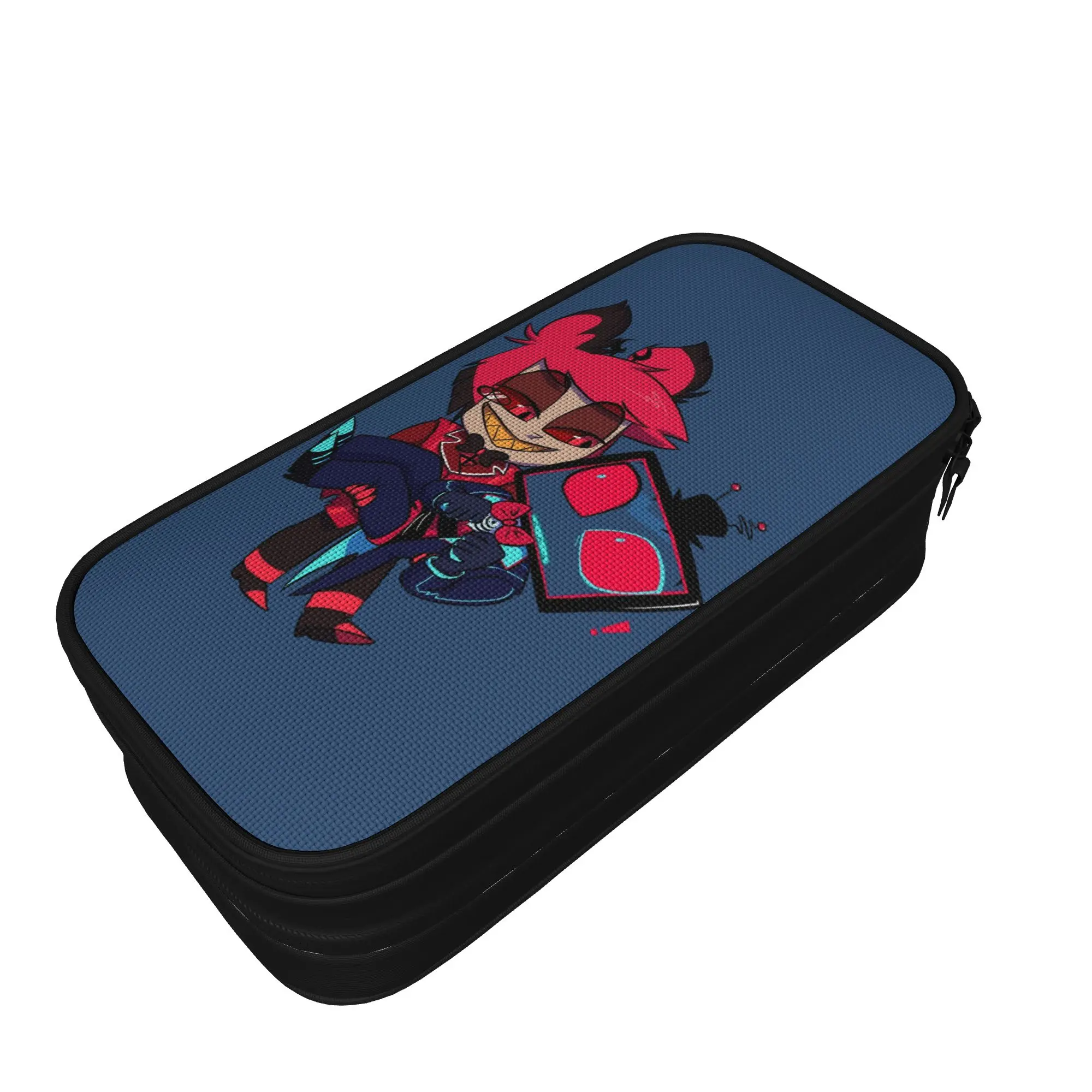 

Radiostatic Vox Alastor Pencil Cases Cute Bag for Student Big Capacity School Supplies Gifts Pencil Box