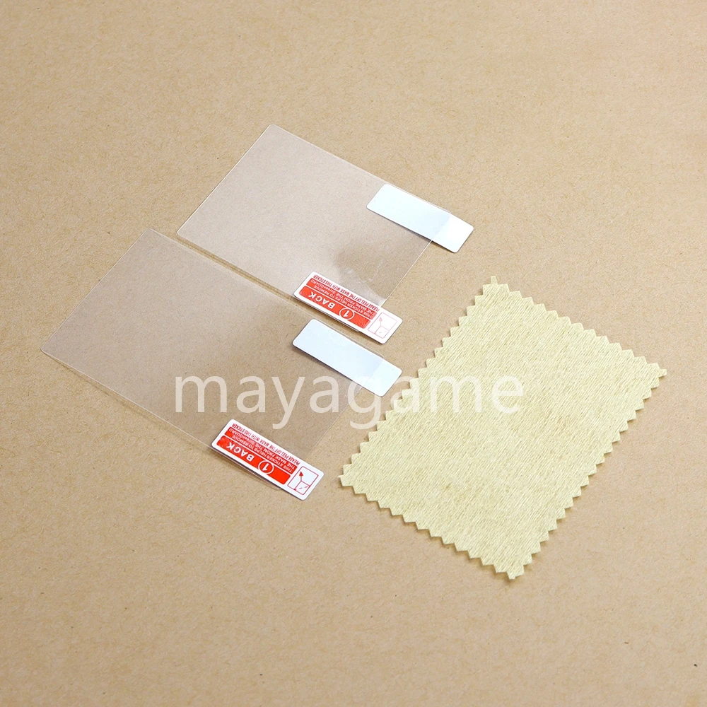 2 세트 표면 가드 커버 2 in1 상단 하단 HD 3DS LCD 투명 화면 보호기 피부 용 투명 보호 필름