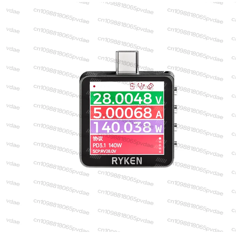 RK-X3 Voltage and Current Tester USB Mobile Fast Charging Tester Laptop Charging Test accessories