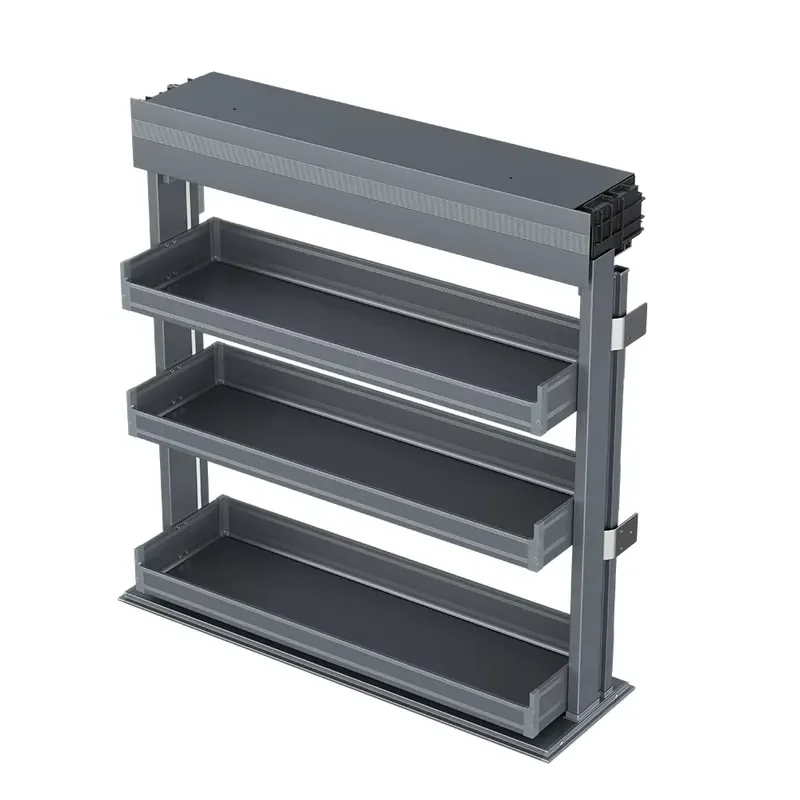 Fashionable Modern Kitchen Lift System In-Cabinet Pull-Down Storage Elevator Basket Kitchen Accessories