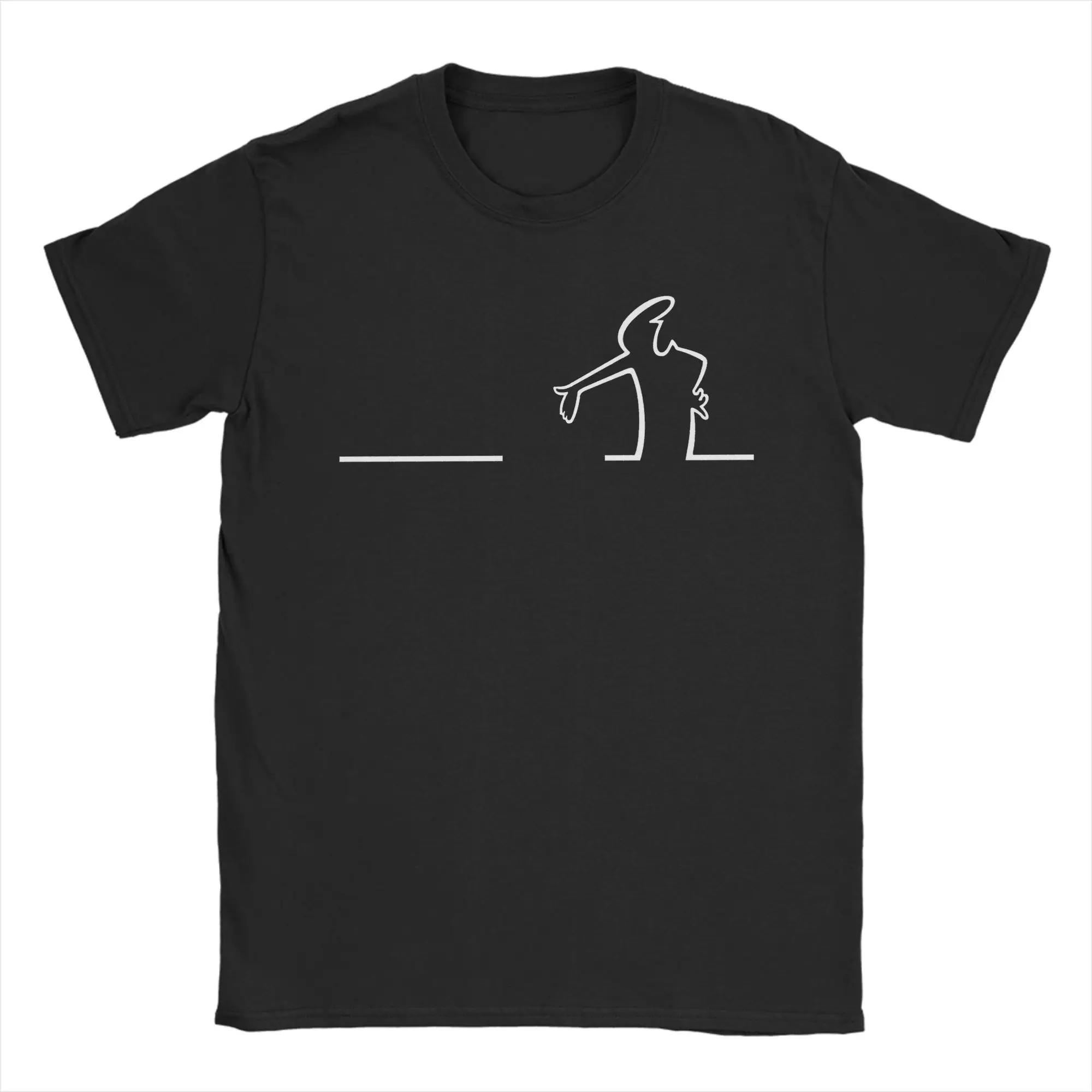 La Linea T Shirt Summer  Leisure T-Shirts Men Pure Cotton O Neck Plus Size Tees Short Sleeve Vintage Tops