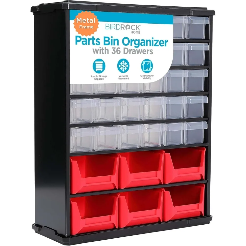 

Сверхмощный металлический органайзер для хранения оборудования с 36 ящиками для гвоздей, гаек, болтов, ногтей