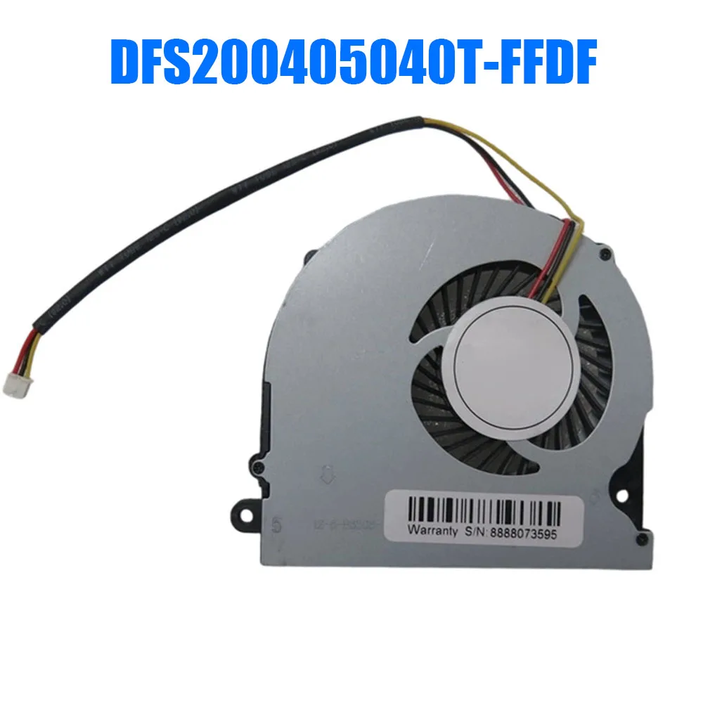 

DFS200405040T-FFDF DFS200405040T FFDF DC5V 0.5A 3PIN 3Lines Laptop Cooling Fan New