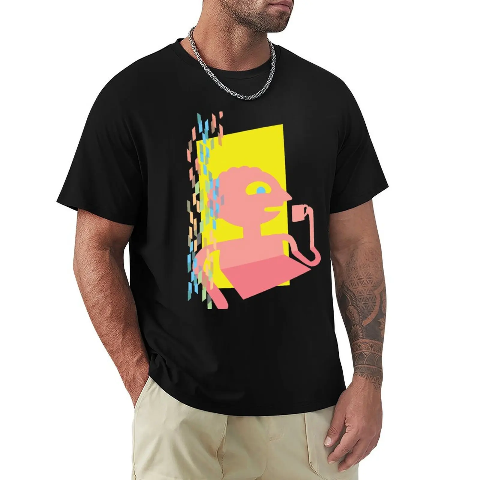 

PRISMO THE WISH MASTER T-Shirt luxury t-shirt boys animal print quick-drying aesthetic clothes Men's t shirts