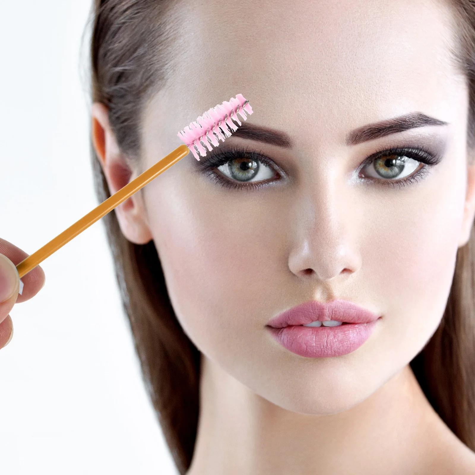 Tube de brosse à cils, applicateur de maquillage Portable pour sérum de croissance de Mascara, outil de beauté de petite taille, baguette à sourcils étanche, 10 pièces