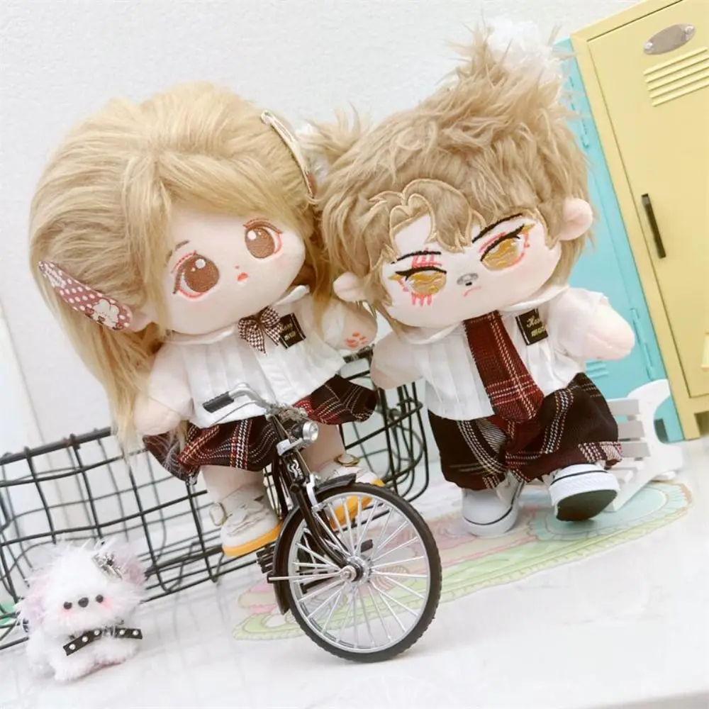 Cute JK Uniform Preppy Cotton ‘s Clothes Stuffed Lovely Idol Clothes Korea Hair Clips 10CM/20CM Clothing Girls