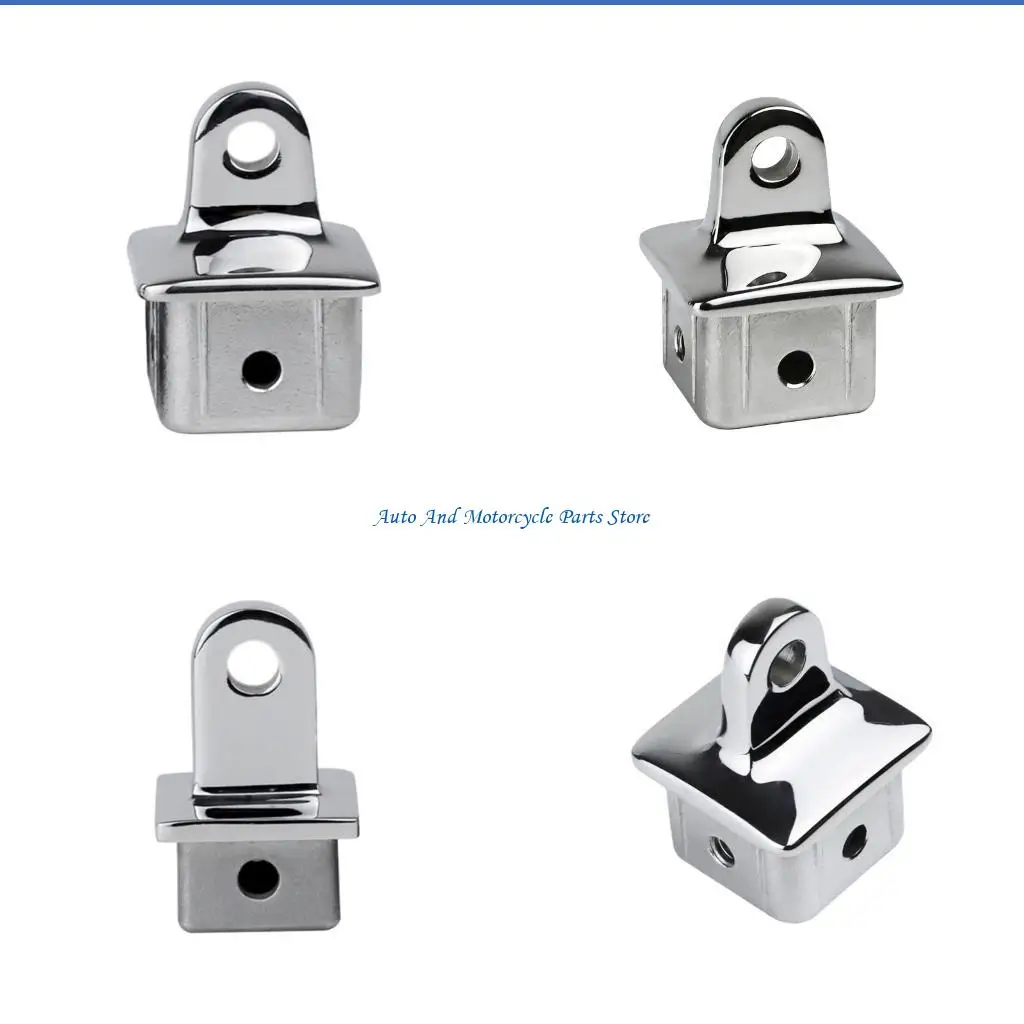 

P9FD Square Tube Top Eye End Cap Marine Bimini Fitting for Awning Easy Installation