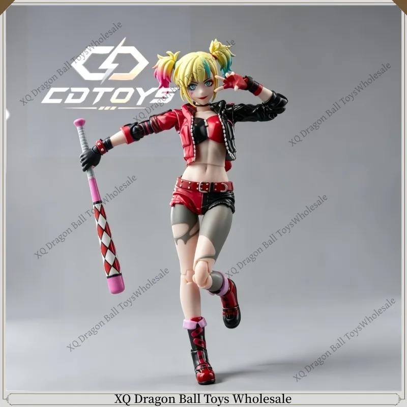 Pre-sale Original KO Kaiyodo Wheel Technology Series Harley Quinn Action Figure Harley Quinn X Suicide Squad Collectible Toys view 5