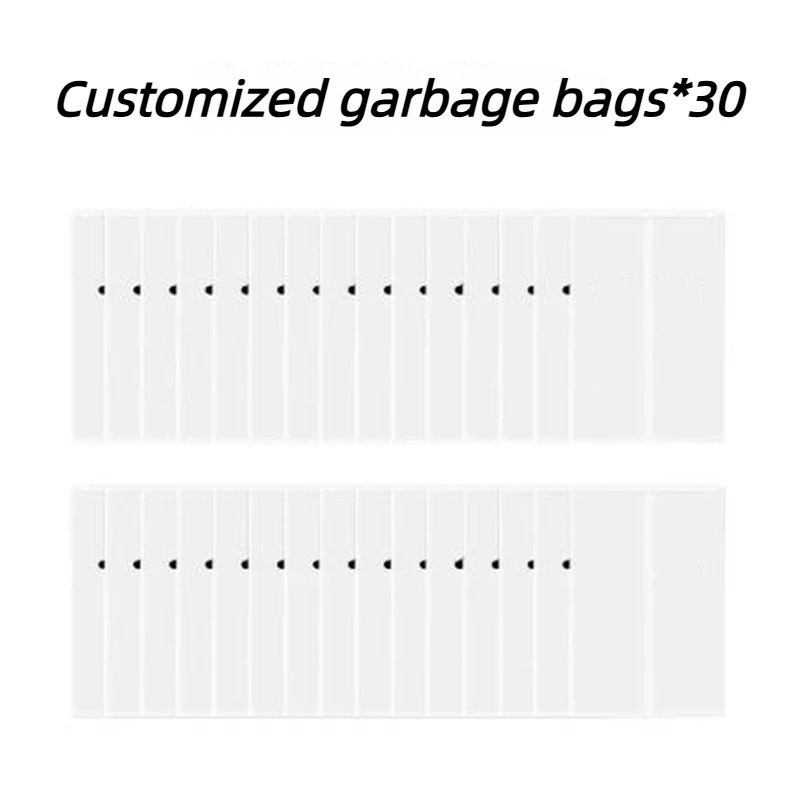 Intelligent Litter Box Garbage Bag for PetSnowy 30 PCS Portable Cat Excrement Storage Bags Pets Cats Litter Box Accessories