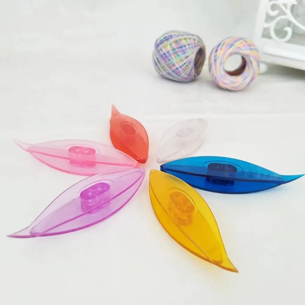 Plastic Shuttle Weaving Tool Large Practical Hand Lacemaking Craft Tool Manual Durable Tatting Shuttle Lace Making Kit