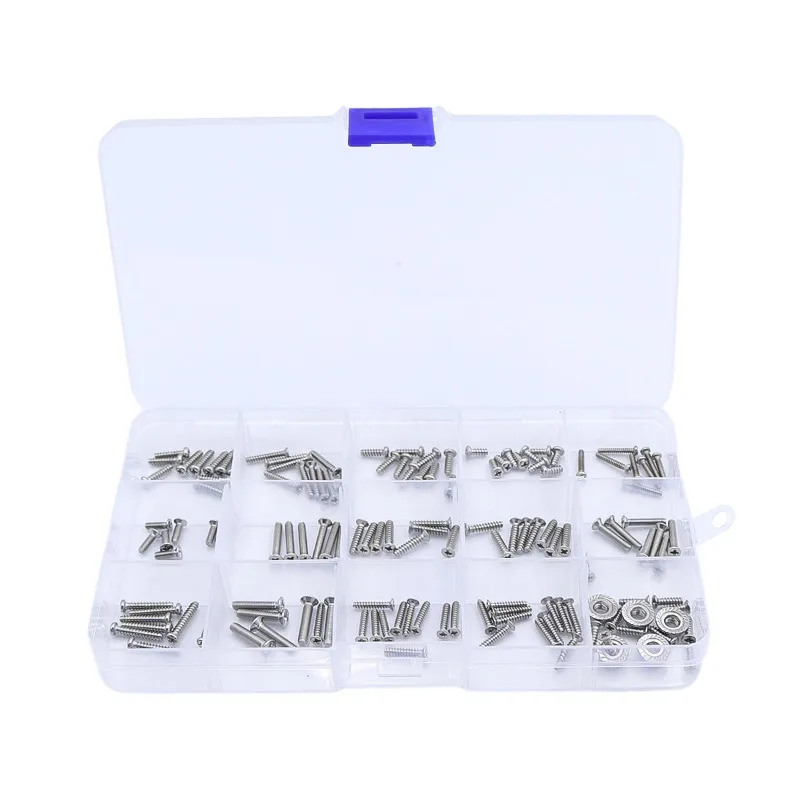 Stainless Steel Screw Kit for MJX 14209 14210 RC Car Full Set Replacement Hardware Fasteners Spare Parts Accessories for Repair