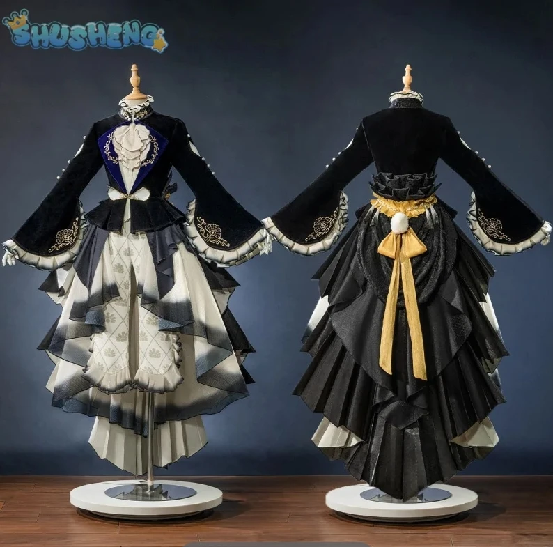 Anime Black Butler Ciel Phantomhive Cosplay Costume pour hommes et femmes, robe de carnaval de fête, accessoires de robe magnifiques, accessoire de mode, ensemble