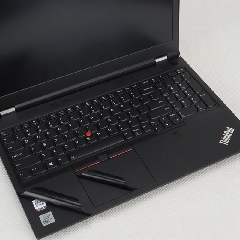 Carbon Fiber Vinyl Protection Cover para ThinkPad, Sticker Skin, Laptop Decalques, P52, 2018