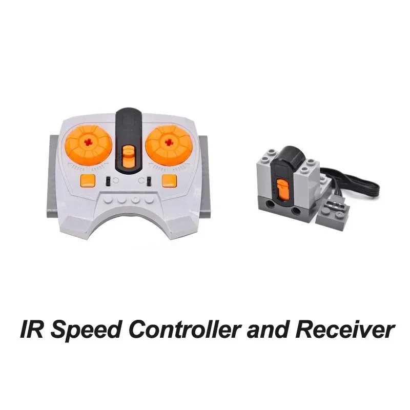 Accesorios de bloques de construcción compatibles con el grupo de tecnología de energía del motor Bloque de construcción Caja de batería de litio Receptor Piezas PF