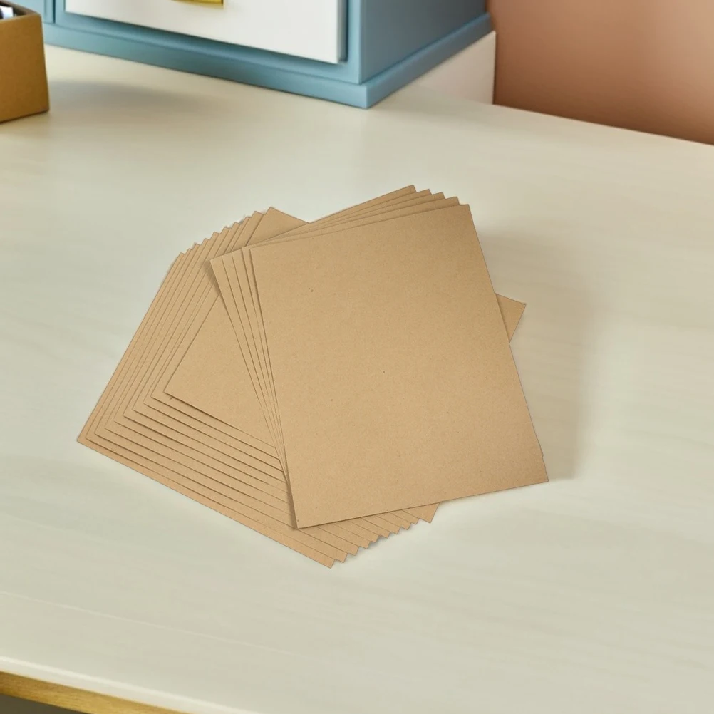 

18 Pcs Braille Cardboard Blind People Writing Paper Aid Supplies Blank Practice