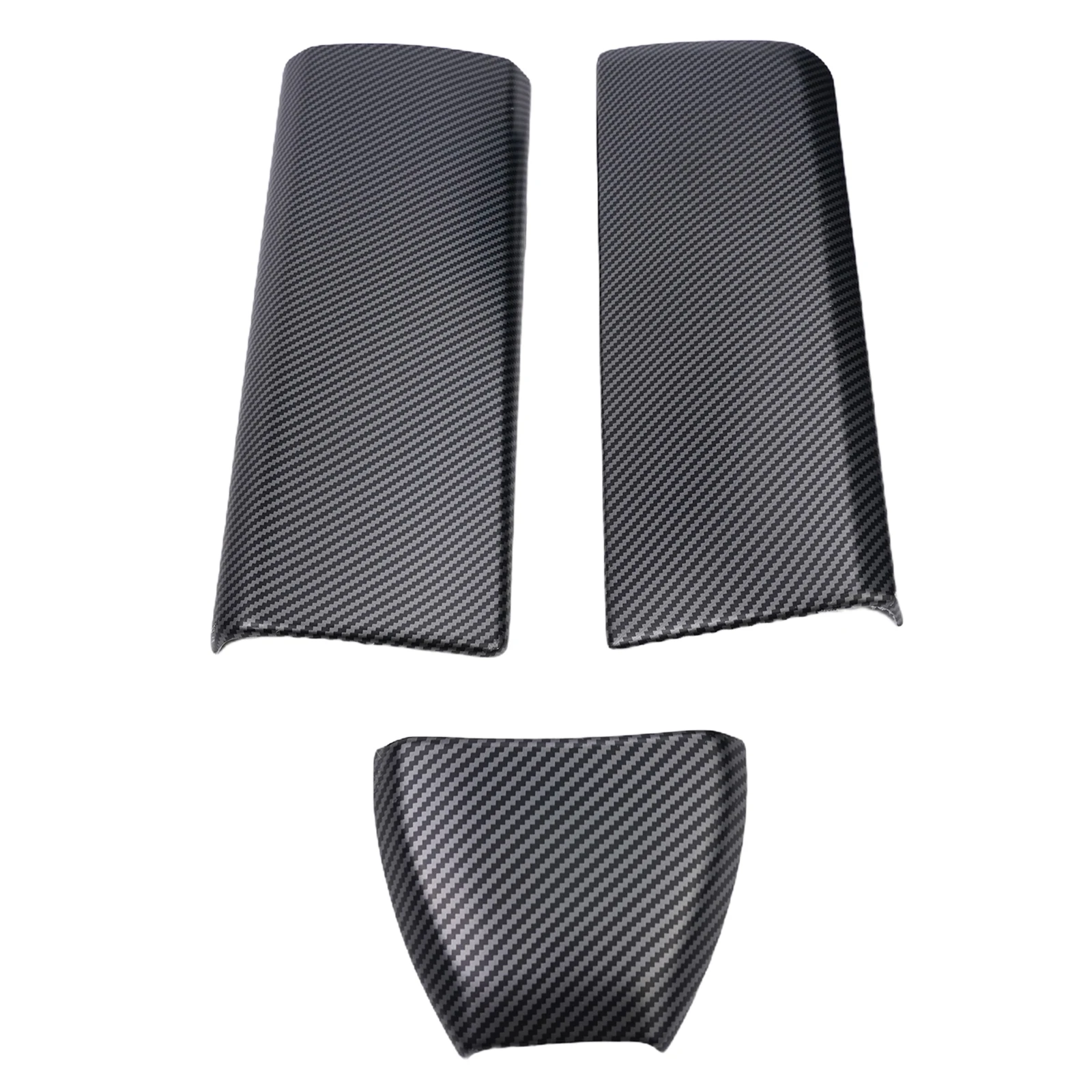 Scratch resistant Carbon Fiber Armrest Box Panel Cover Trim For Mercedes For Benz ML350 X166 W166 Maintain a Pristine Interior