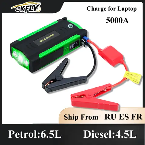 16000mAh Car Jump Starter Power Bank GKFLY
