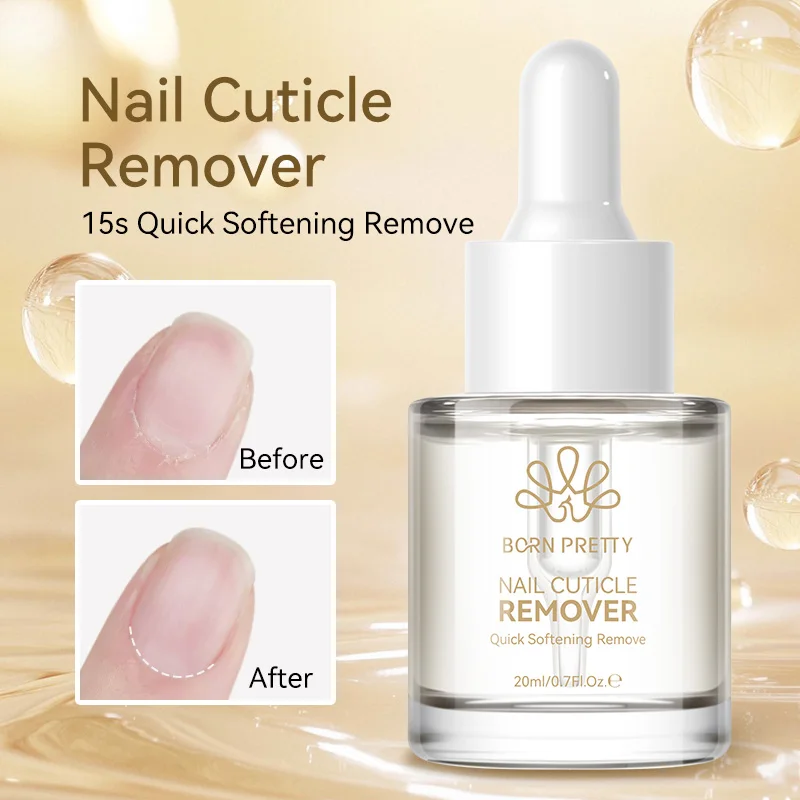 ولد جميل 20 مللي زيت بشرة الأظافر زهرة تضخيم إصلاح مغذي عميق تعزيز الأظافر 15s مزيل البشرة السريع