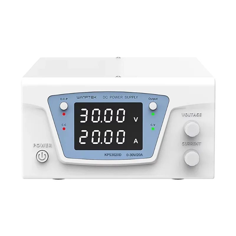 30V 20A BENCH DC ADJUSTABLE POWER SUPPLY, LAB, REPAIR, TEST, MEASURE, DESIGN, SCHOOLS, CHARGING, ELECTROPLATE, KPS3020D