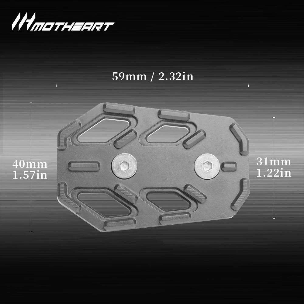Motorcycle Brake Pedal Extension For CB400F 2021 Brake Lever Pad Enhancer Brake Pedal Extension Plate CNC cb400f Accessories