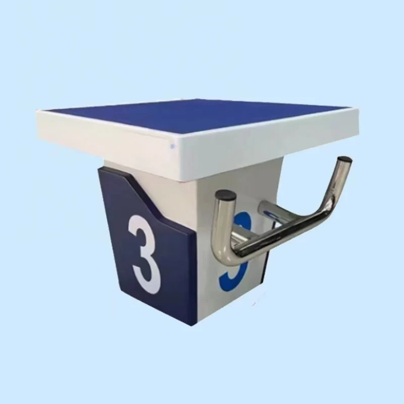 

Платформа для плавательного бассейна для стартов и прыжков, для соревнований, противоскользящая, антикоррозийная, из нержавеющей стали 304 и эпоксидной смолы