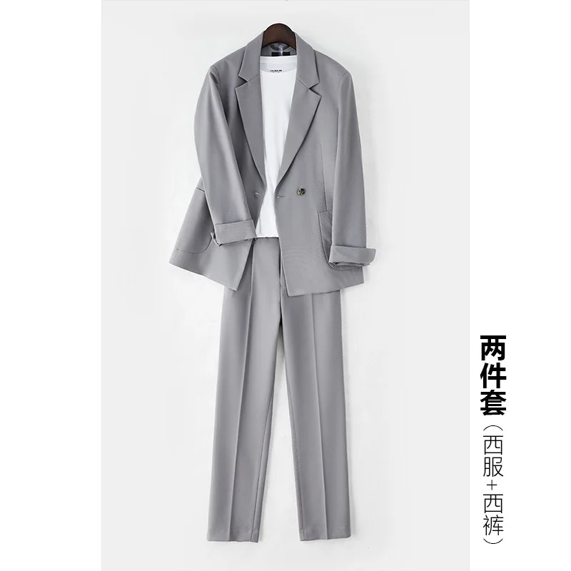 1-A41  Sense Casual Suit suit Men\'s Loose Korean-style Fashionable Suit Coat Commuting to Work