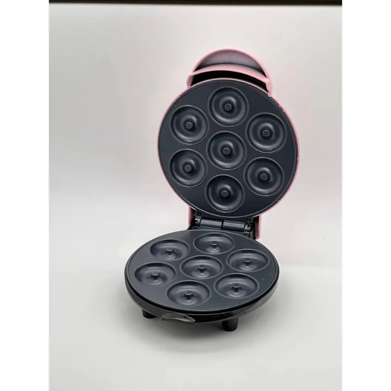 Mini Donut Waffle Maker Non-Stick Surface Dessert Maker