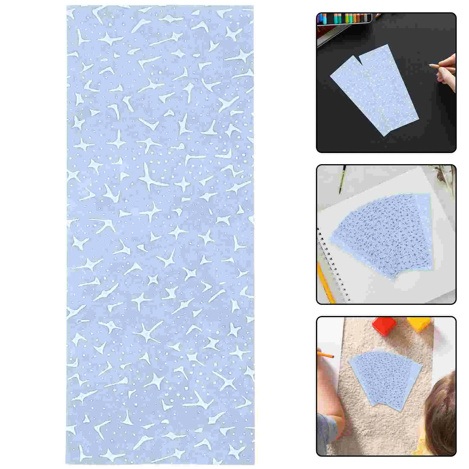 10 Pcs Humidifier Water-conducting Paper Paint Brushes Water-based Tools Sky-blue Travel