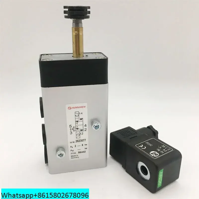 Electromagnetic valve 2623077/2623079/2636047 Plate mounted pneumatic directional valve Norgren