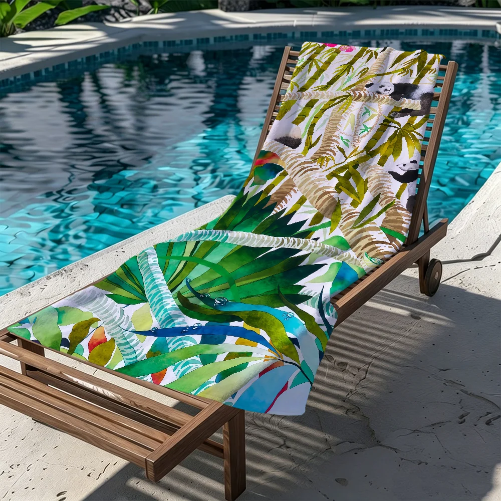 Kate Morgan Studio anime Towel Large Quick-Drying Microfiber soft Beach Towel for Travel Fitness Sauna Bathing Camping