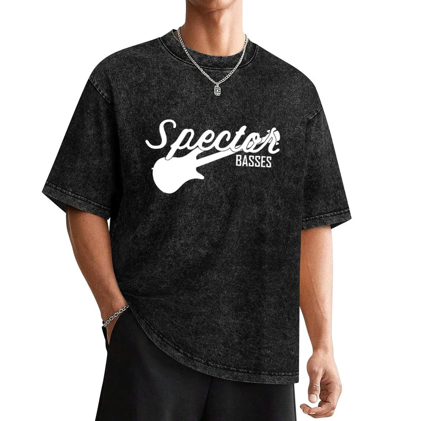 

Spector Basses T-Shirt valentines boutique clothes plain designer shirts vintage graphic tee slim fit t shirts for men