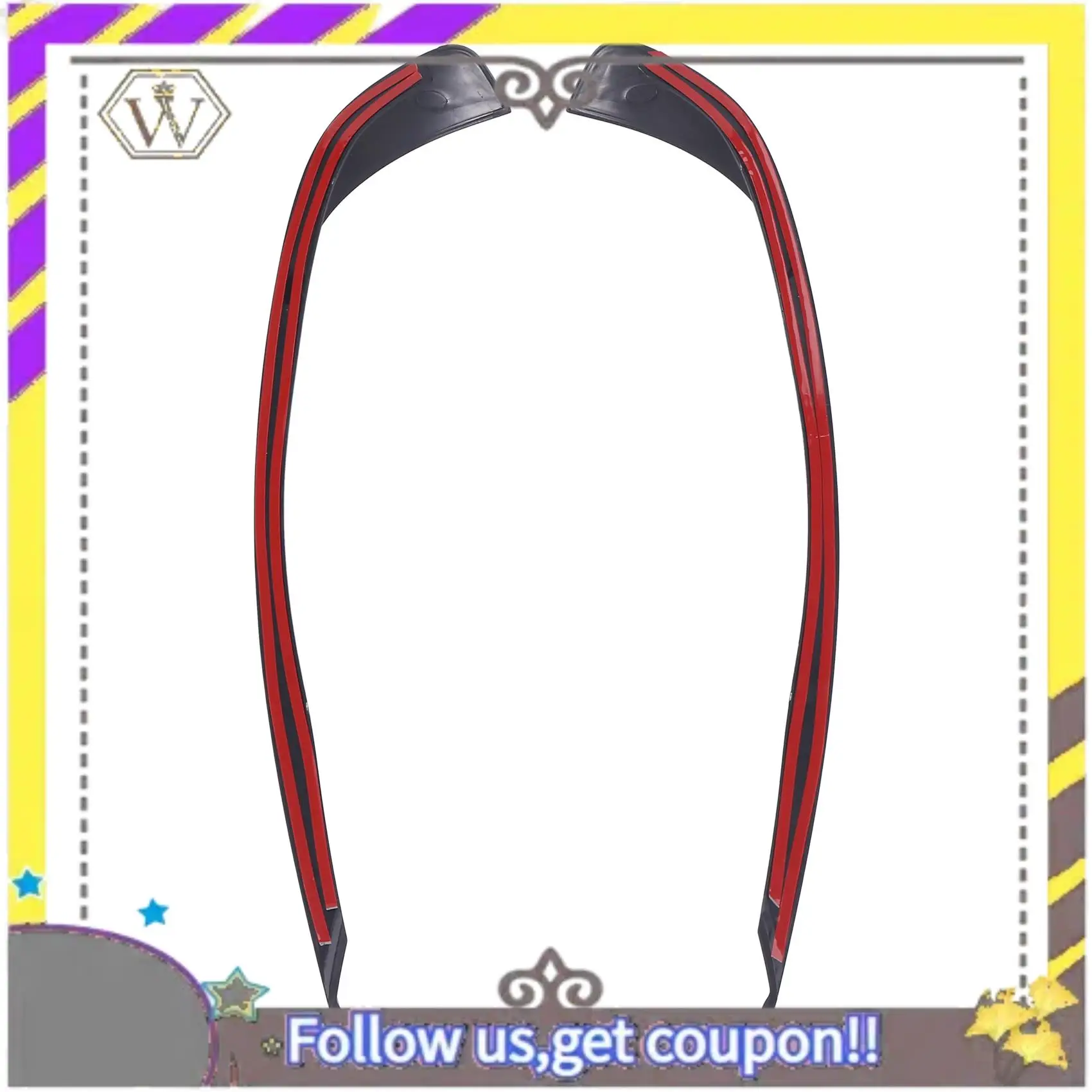 

ABXV-Front Bumper Splitter Spoiler Trim For Mercedes W117 C117 CLA Class CLA45 CLA200 CLA220 CLA250 CLA260 AMG 2013-2015