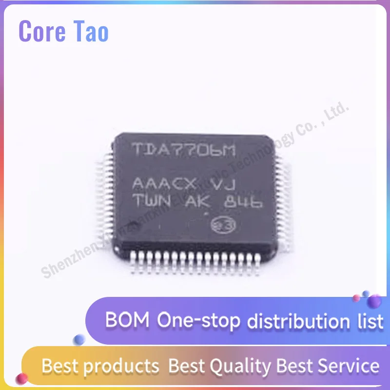 1pcs/lot TDA7706M TDA7706 QFP64 Wireless transceiver chip in stock