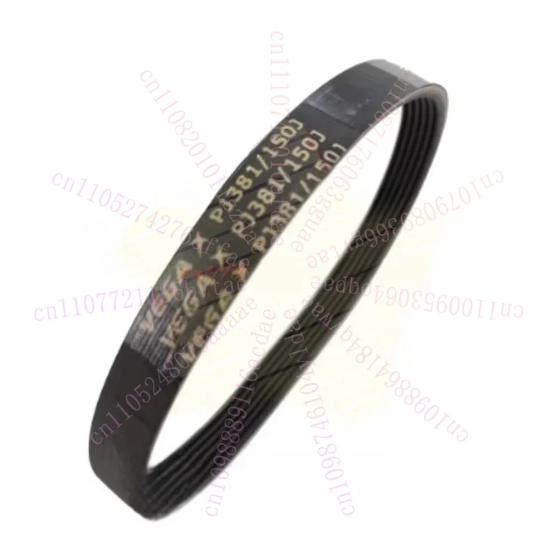 V-Belt PJ381 150J 3/4/5/6/7/8/9/10Ribs Treadmill Motor Belt Rubber Multi Groove Belt Drive Belt