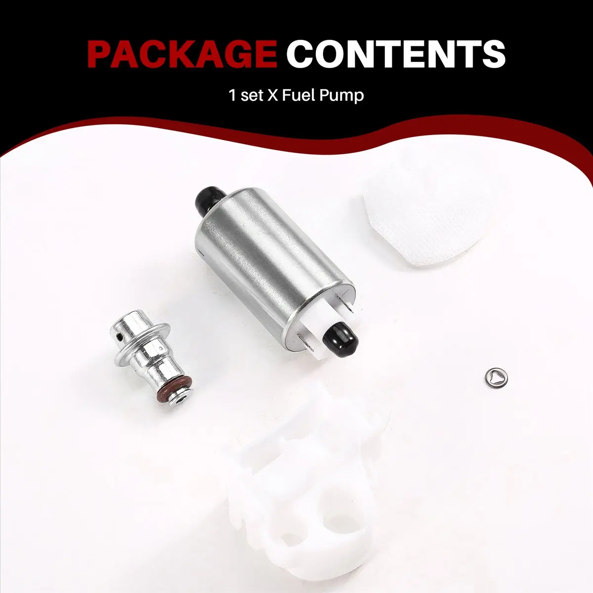 #88R (ABS+Metal)Pressure Regulator Fuel Pump Strainer Fuel Filter for Kawasaki,Motorbikes Accessories