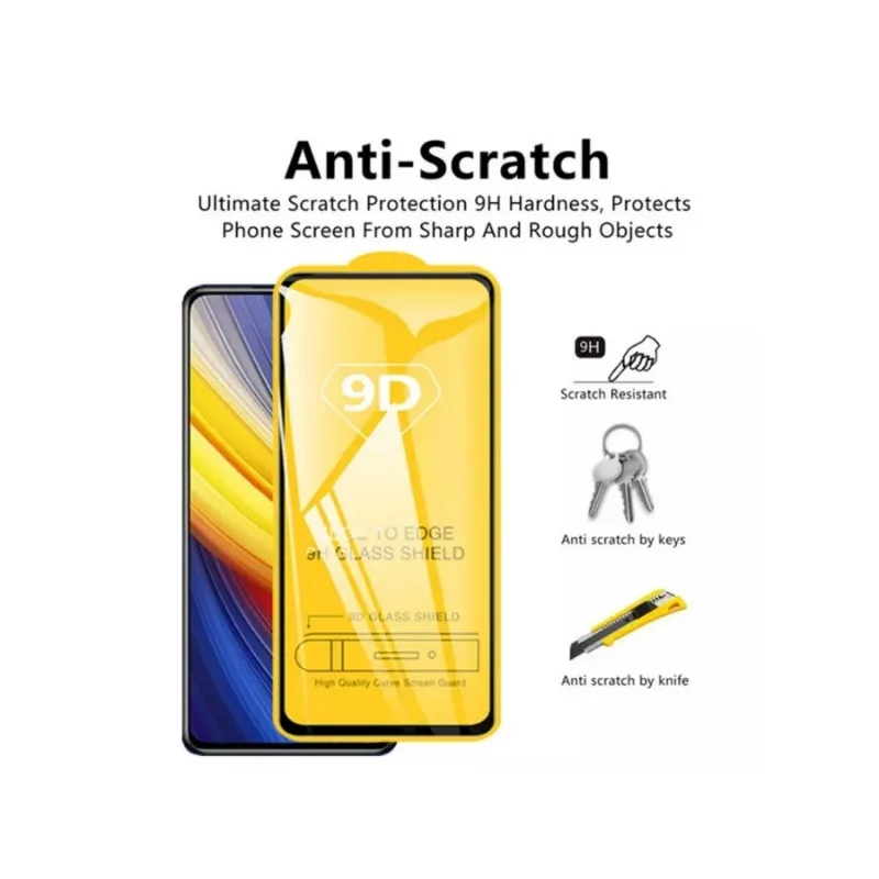 4 STKS 9D Volledige Lijm Gehard Glas voor Xiaomi Poco X3 X4 F3 F4 M3 M4 Pro 5G NFC GT Screen Protector Redmi 9A 9C Note 11 Pro 5G 11S