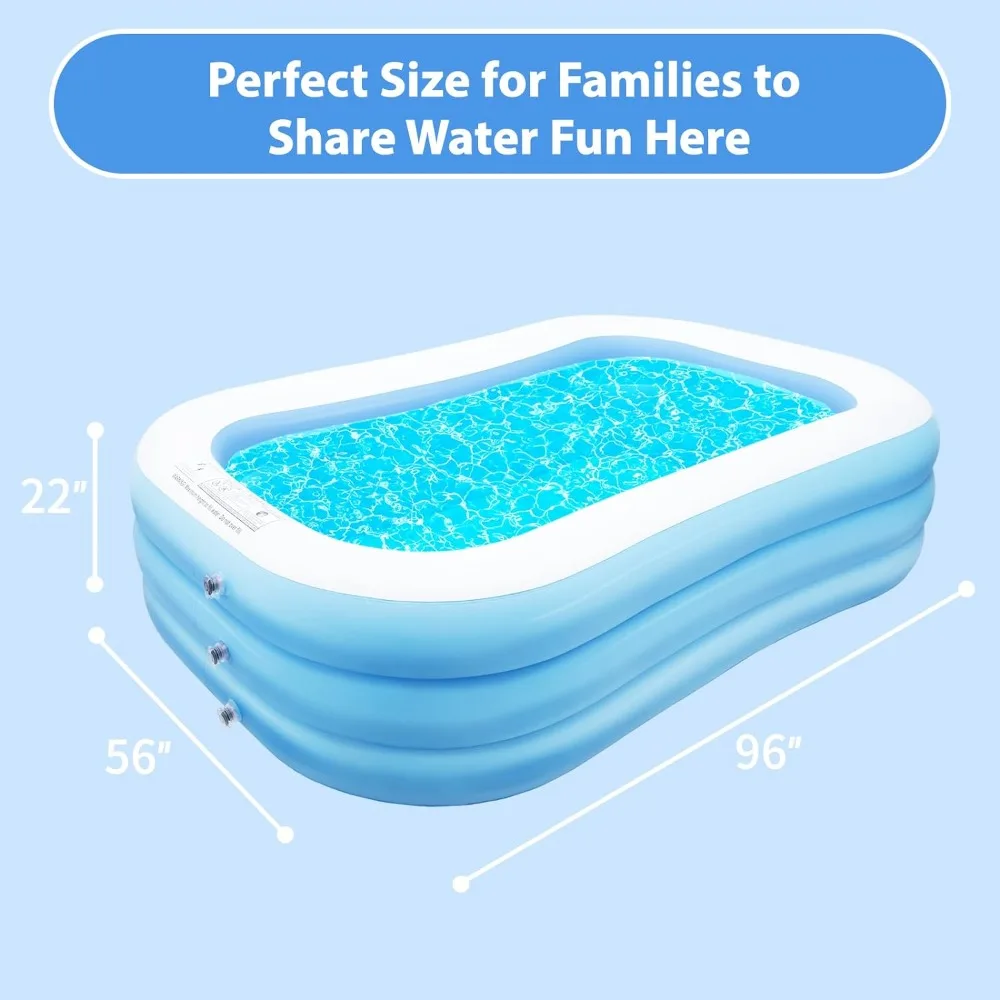 8ft Inflatable Swimming Pool - 96