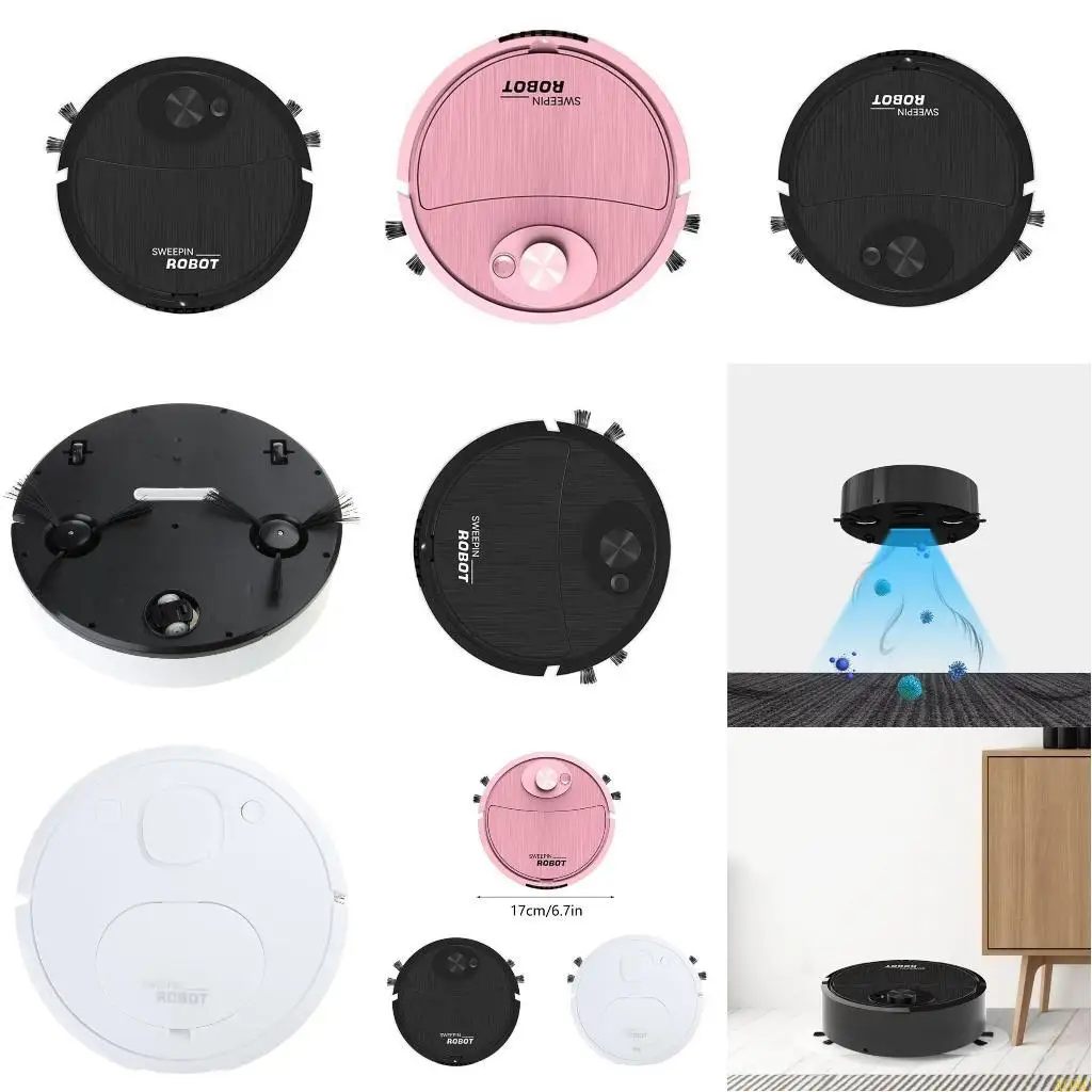 A0NC 3 en 1 máquina limpieza en seco y húmedo barrido inalámbrico robots fregado para hogar