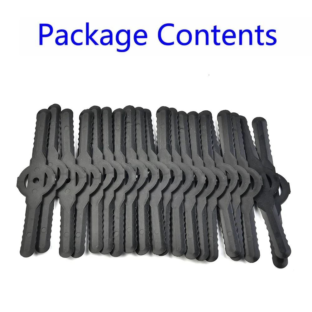 Practical Grass Trimmer Blades Parts Plastic Practical Replace Replacement For Lawn Mower Kit Knives Pack 139mm