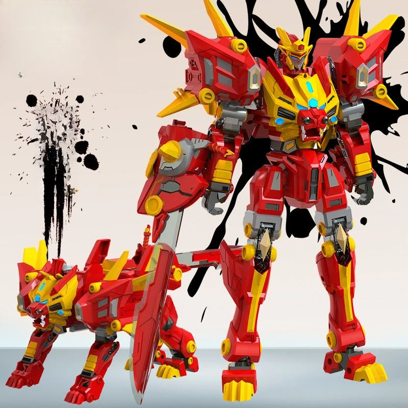 Conjunto de robô de deformação, faça você mesmo, deformação combinada, 7 ''/18cm, modelo de plástico, brinquedos, figura de anime, meninos, brinquedo surpresa de aniversário, coletar presentes