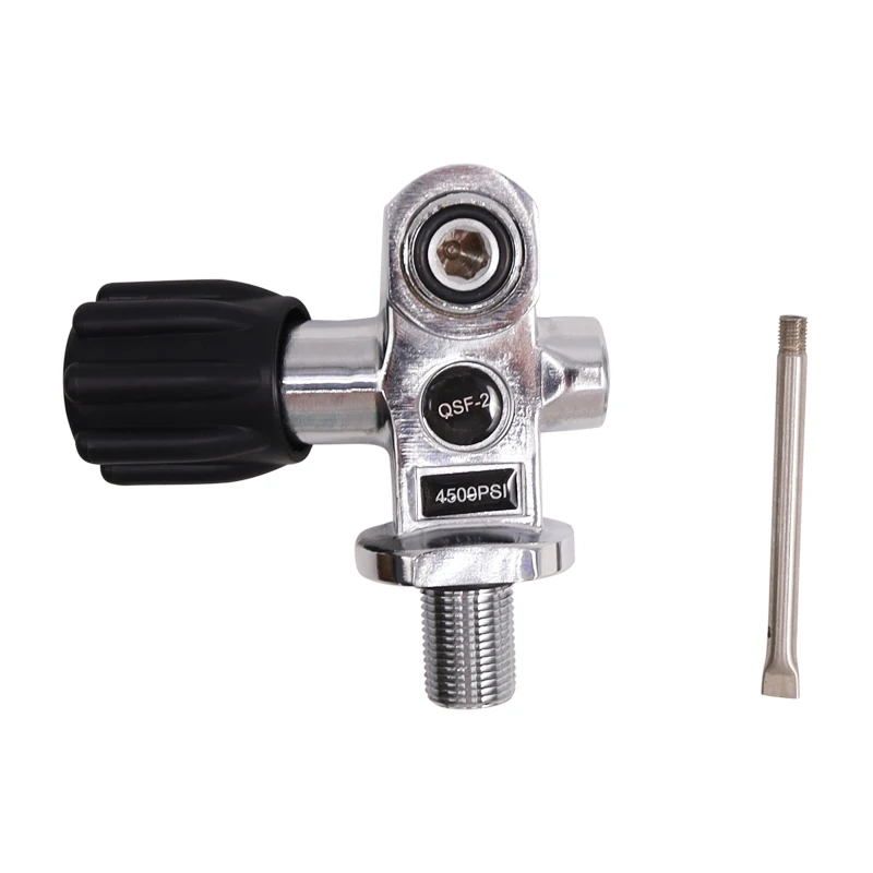 Underwater Scuba Diving Dive DIN/Yoke Tank Valve High Pressure Scuba Diving Tank Valve Cylinder Bottle Reducing Valve