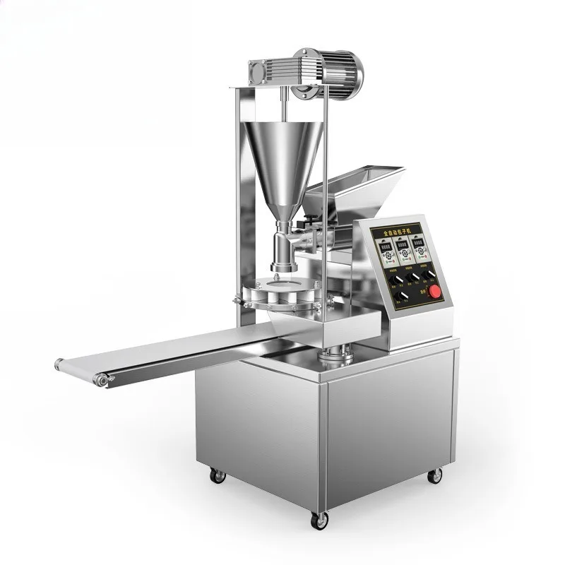Commercial steamed bun machine Desktop steamed bun all-in-one machine Direct supply and stuffing