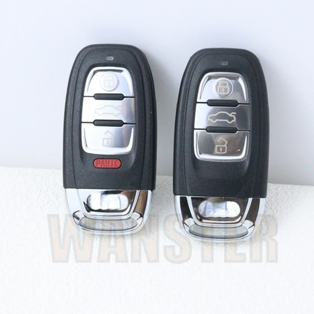 3 4 Bottons sostituisci Car Remote Key Shell Fob Case Housing per Audi A1 A4l A3 A4 A5 A6 A7 A8 Quattro Q5 Q7 R8 S4 S5 S6 S7 S8 TT