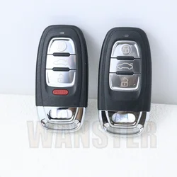 3 4 Bottons Replace Car Remote Key Shell Fob Case Housing for Audi A1 A4l A3 A4 A5 A6 A7 A8 Quattro Q5 Q7 R8 S4 S5 S6 S7 S8 TT