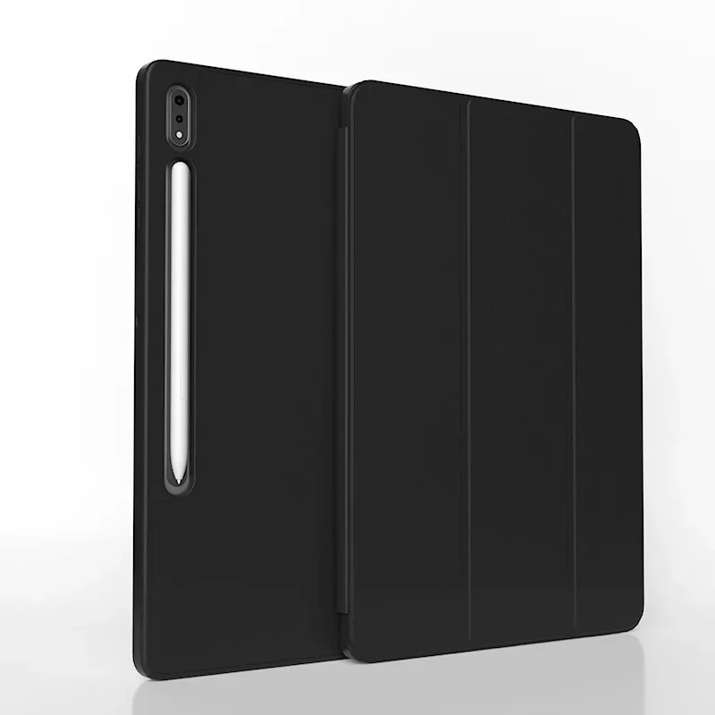 Étui pour tablette pour Samsung Galaxy Tab S9 11 pouces SM-X718U, housse SM-X710 avec étui à fente pour stylo pour Samsung S9 Plus 12.4 SM-X810 Funda