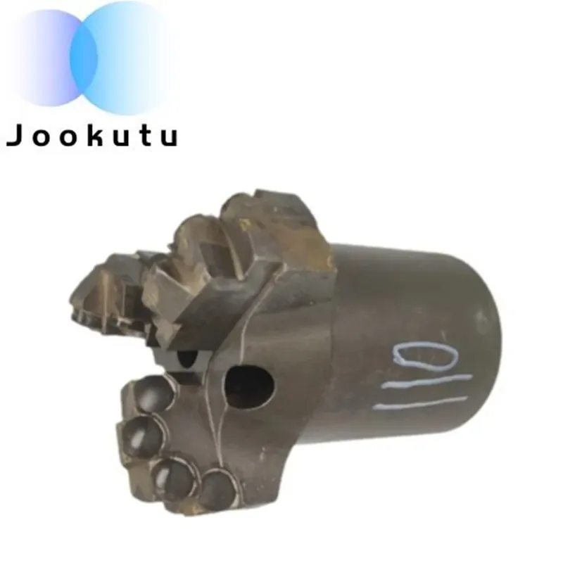 110mm Three Wing Concave Non-cored Step Drilling Tool High And Low Teeth Bit PDC Wings Matrix Mining Well Drill Bit