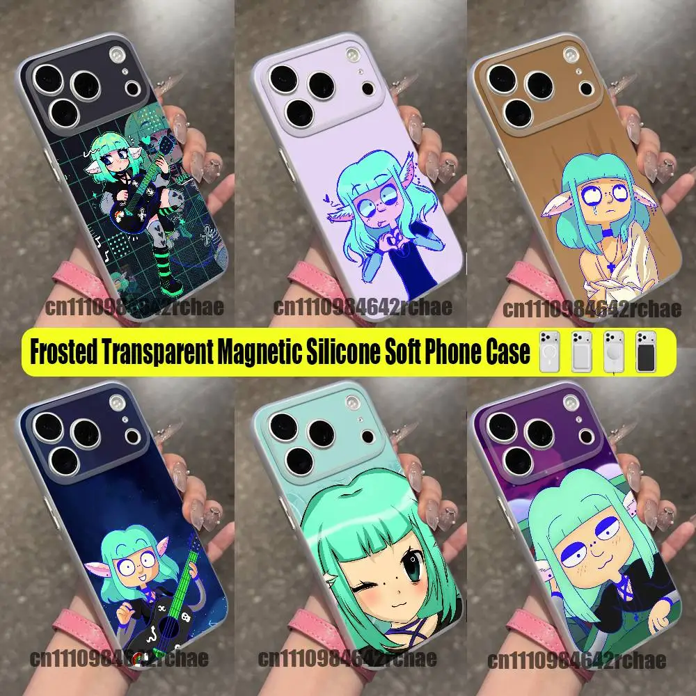 For Lesbian Space Princess Willow Phone Case For iPhone 15 12 11 14 18 13 16 17 Pro Max Plus Mini For Magsafe Magnetic Clear